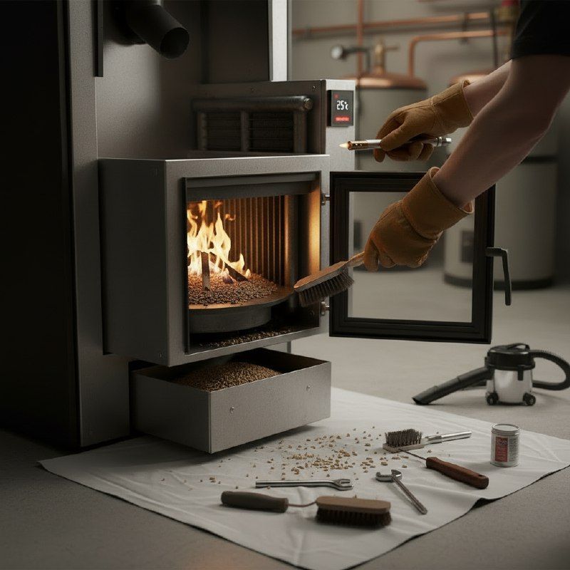 Как правильно растопить котел на пеллетах — пошаговое руководство