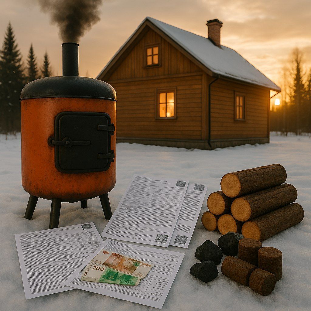 Как влияет утепление дома на расход твердого топлива