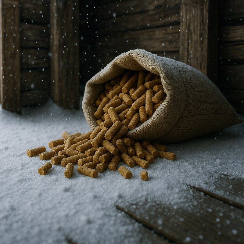 Как правильно хранить пеллеты чтобы сохранить качество и теплотворность